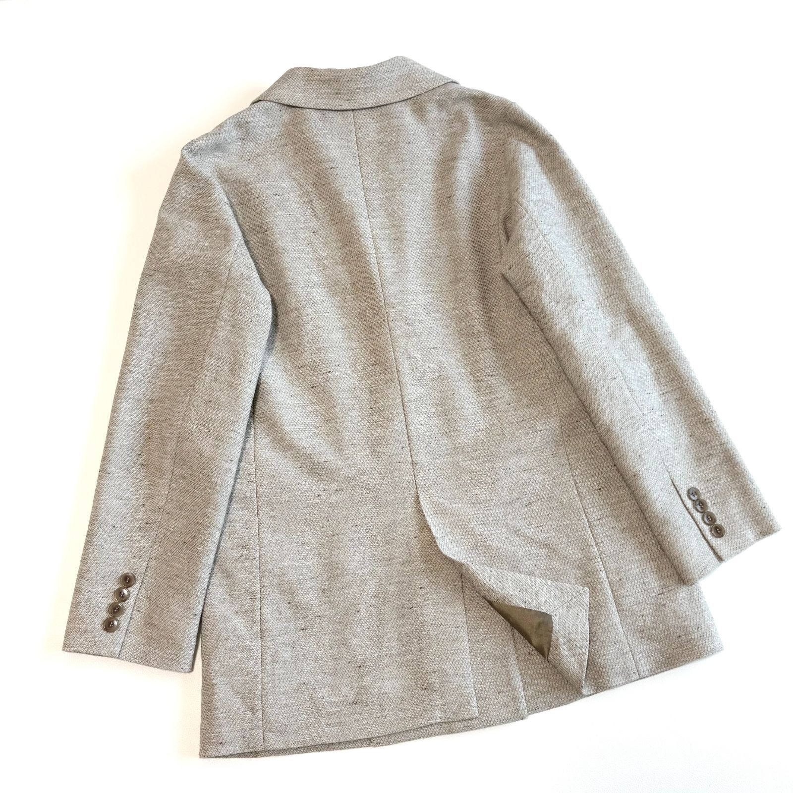 【SLOBE IENA】ツイードダブルジャケット SLOBE IENA ネップツイード ダブルジャケット テーラード きれいめ