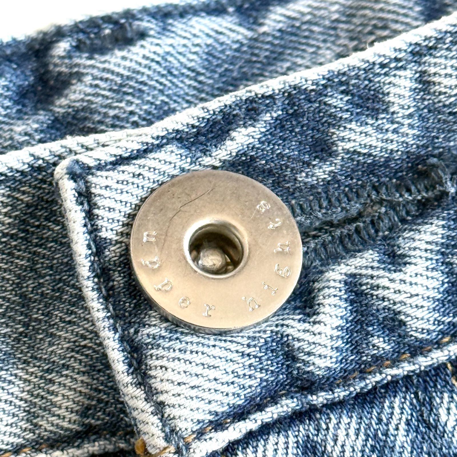 upper hights アッパーハイツ THE ROBIN ワイドストレート デニム