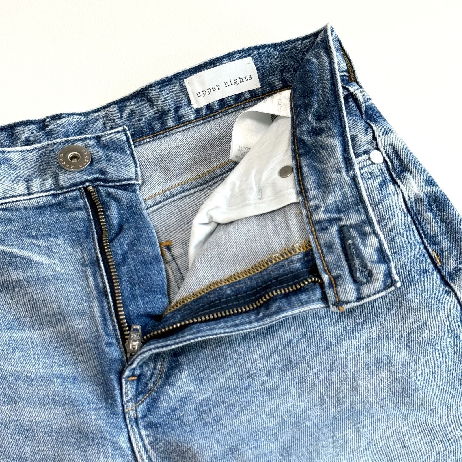 upper hights アッパーハイツ THE ROBIN ワイドストレート デニム