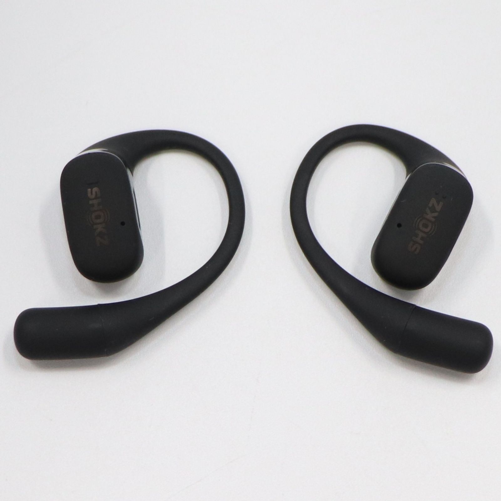 中古 shokz 完全ワイヤレスイヤホン OpenFit ブラック 【可(C