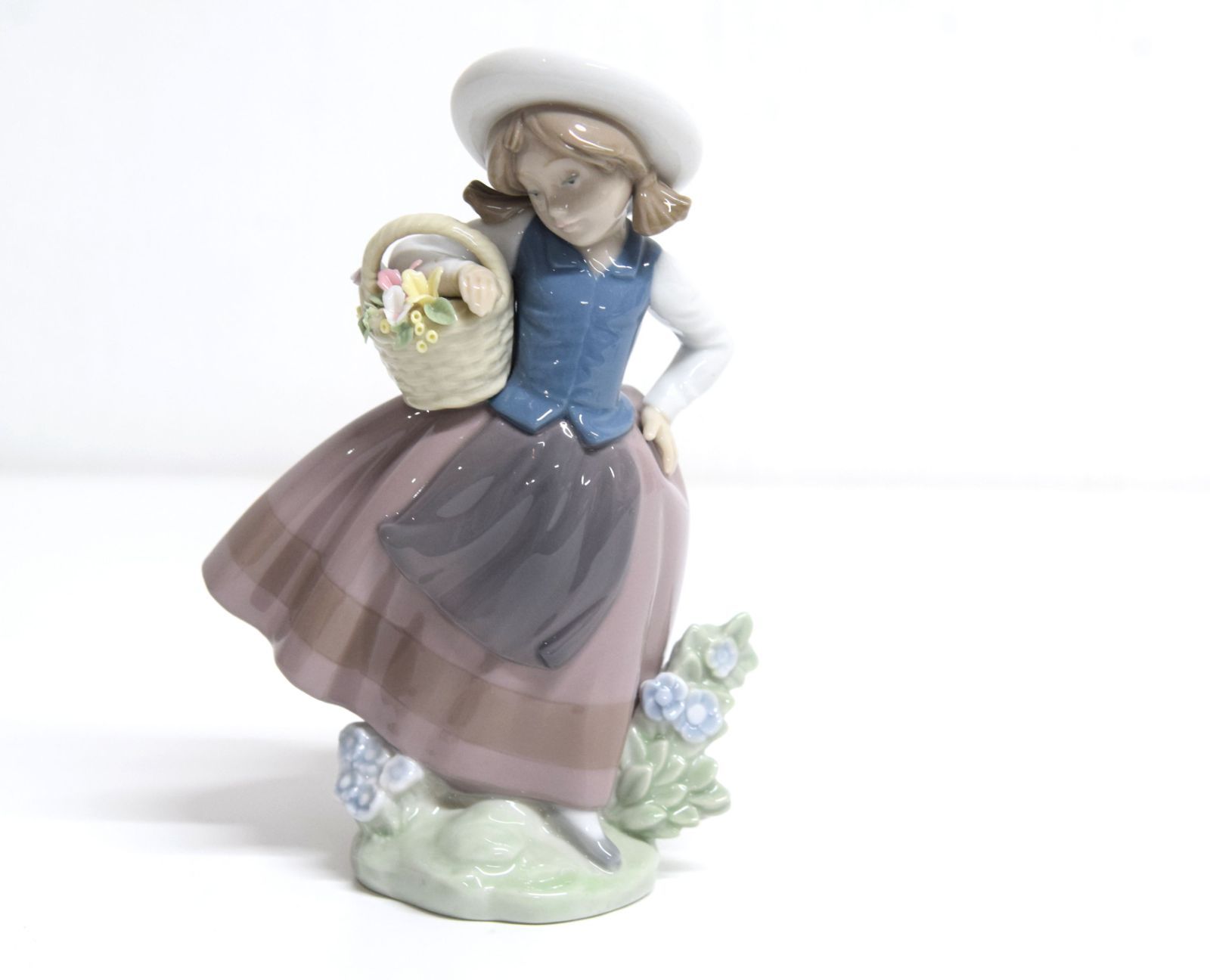 リヤドロ LIADRO 「甘い花の香り」 LLADORO リヤドロ フィギュリン「甘い花の香り」難あり LLADRO