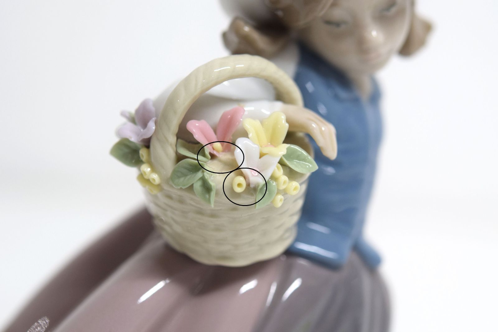 LLADORO リヤドロ フィギュリン「甘い花の香り」難あり - メルカリ