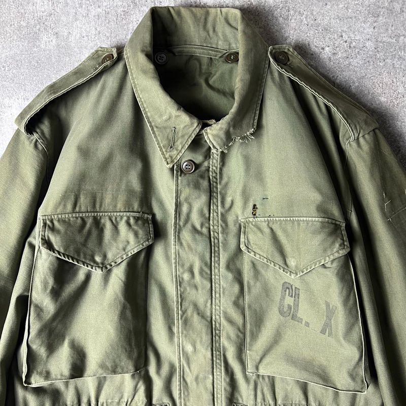 50s 57年製 US ARMY 米軍実物 M-51 フィールド ジャケット M-R