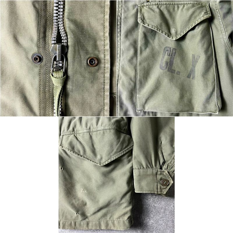 50s 57年製 US ARMY 米軍実物 M-51 フィールド ジャケット M-R