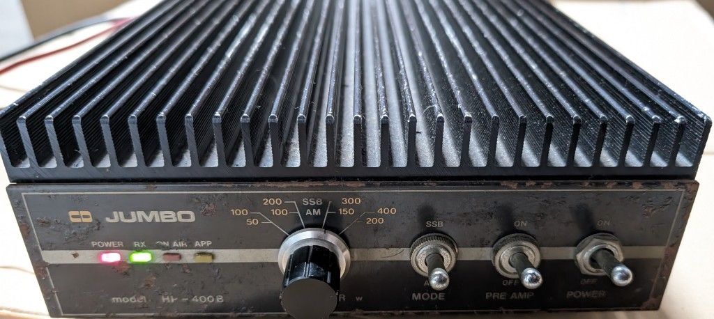 現状品 ジャンボ HP-400B リニアアンプ JUMBO アマチュア無線