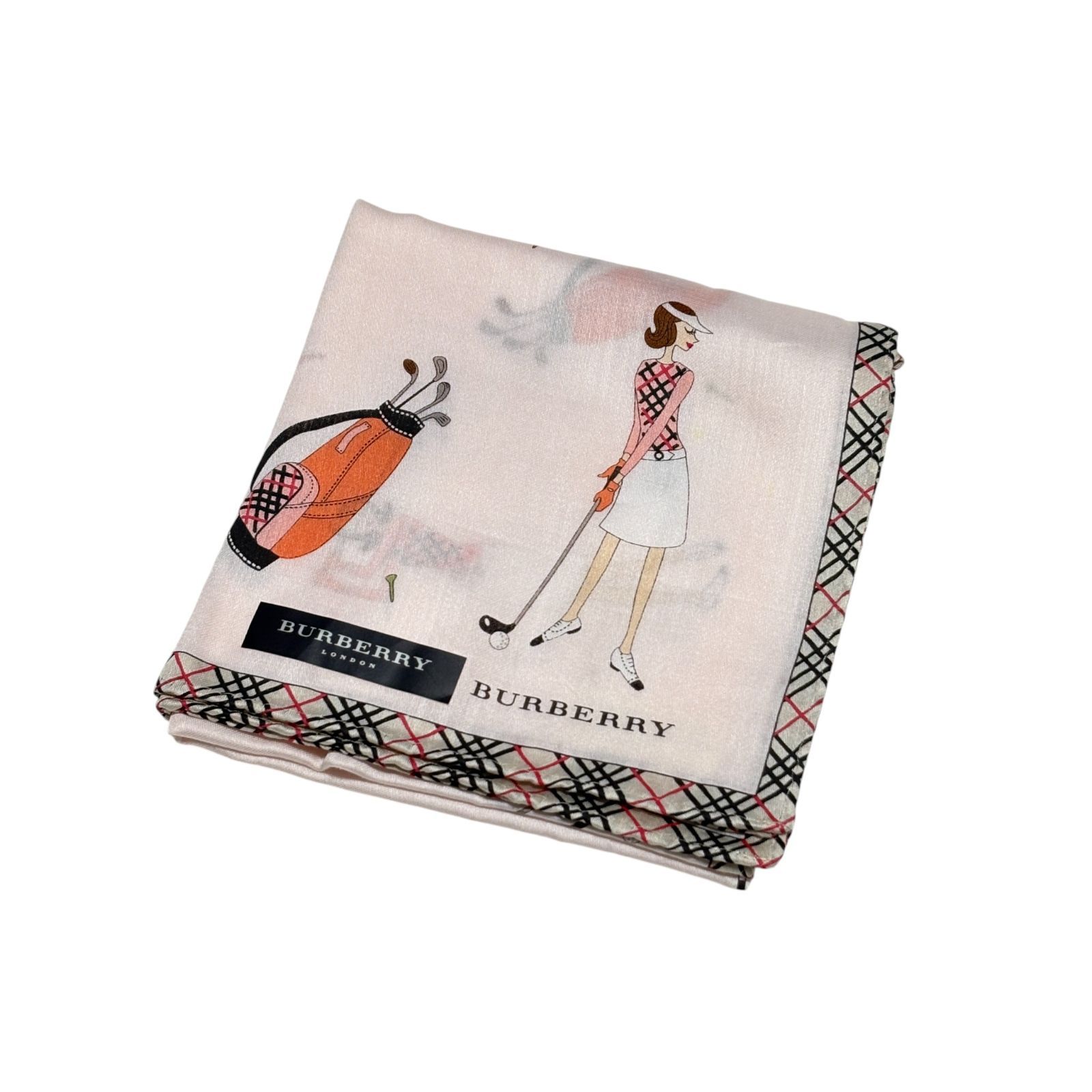 未使用品 BURBERRY LONDON バーバリーロンドン ノバチェック ブルー 