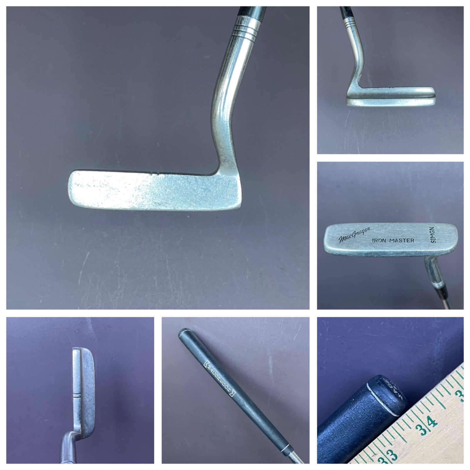 ☆XX-0102-010☆マグレガー☆IRON MASTER☆SIMGN☆パター☆送料込み