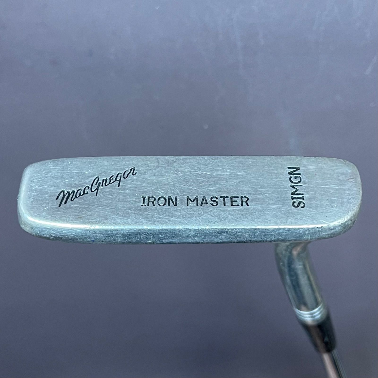 ☆XX-0102-010☆マグレガー☆IRON MASTER☆SIMGN☆パター☆送料込み