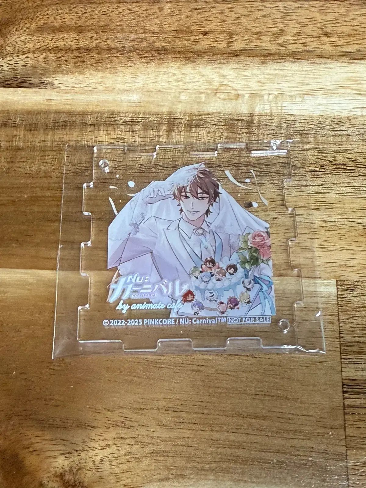 Nu:Carnival エイト センイルカフェ 金額 特典 パズル アクリル 