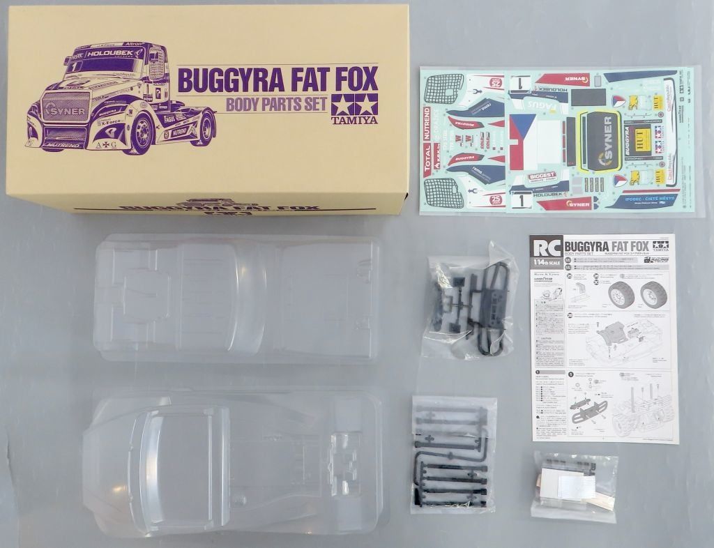 新品】ラジコン 1/14 BUGGYRA FAT FOX スペアボディセット 「RCスペア