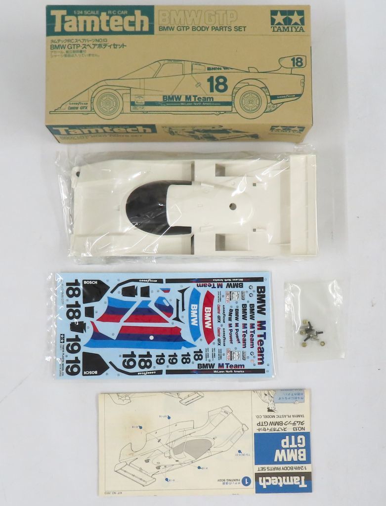 中古】ラジコン 1/24 BMW GTP・スペアボディセット 「タムテック RC