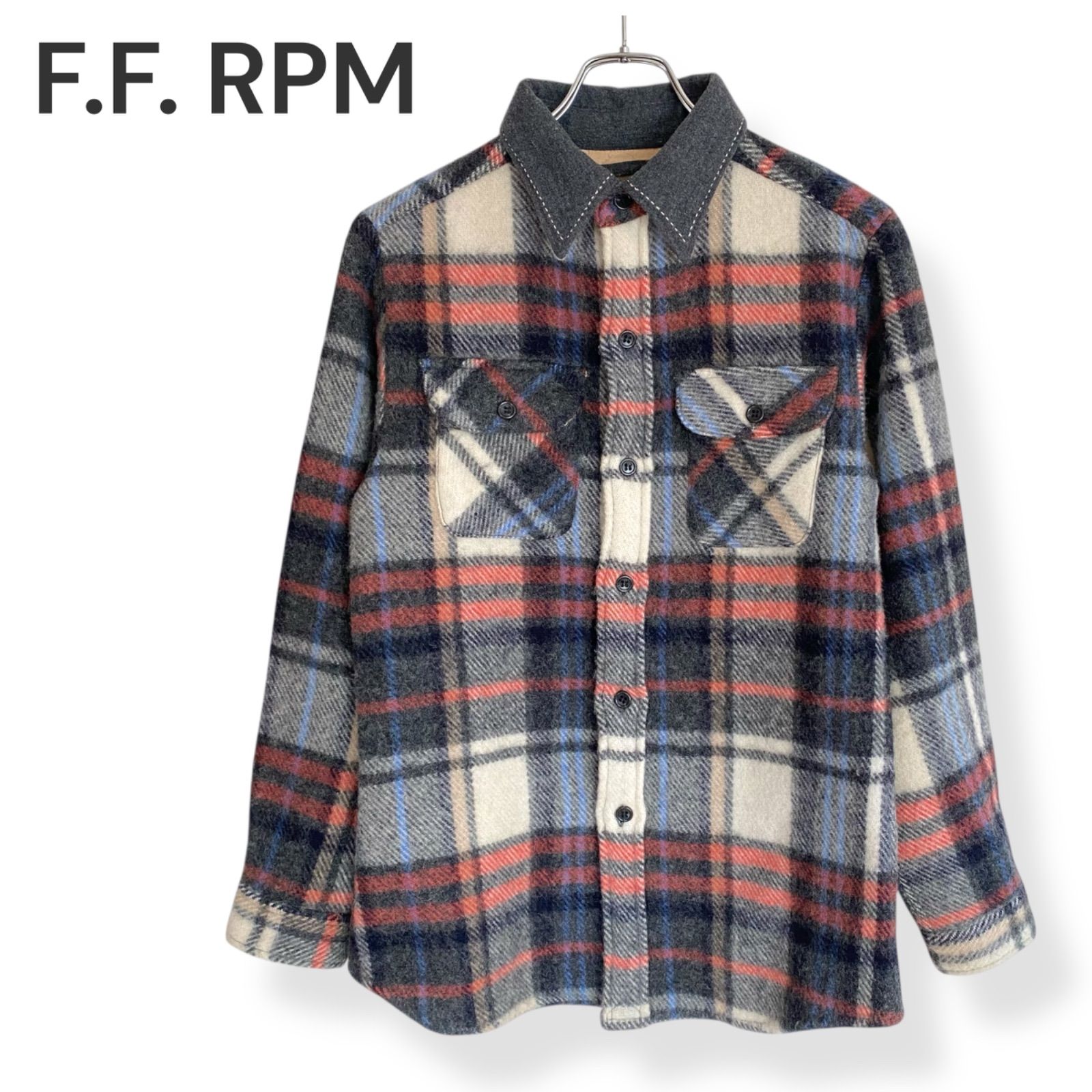 45rpm F.F.RPM フォーティーファイブアールピーエム チェック柄 ウール 