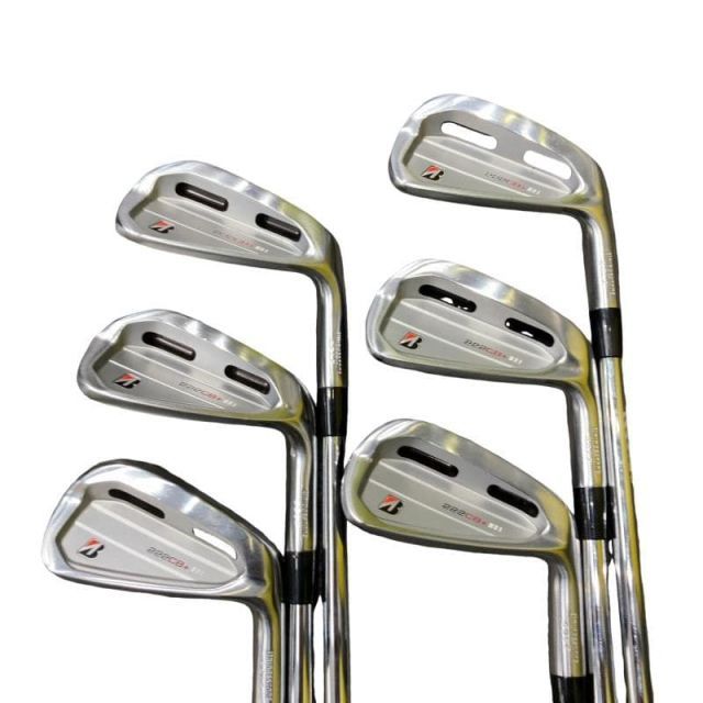 中古】 ブリヂストン BRIDGESTONE 222CB+ 6S アイアンセット IR 純正