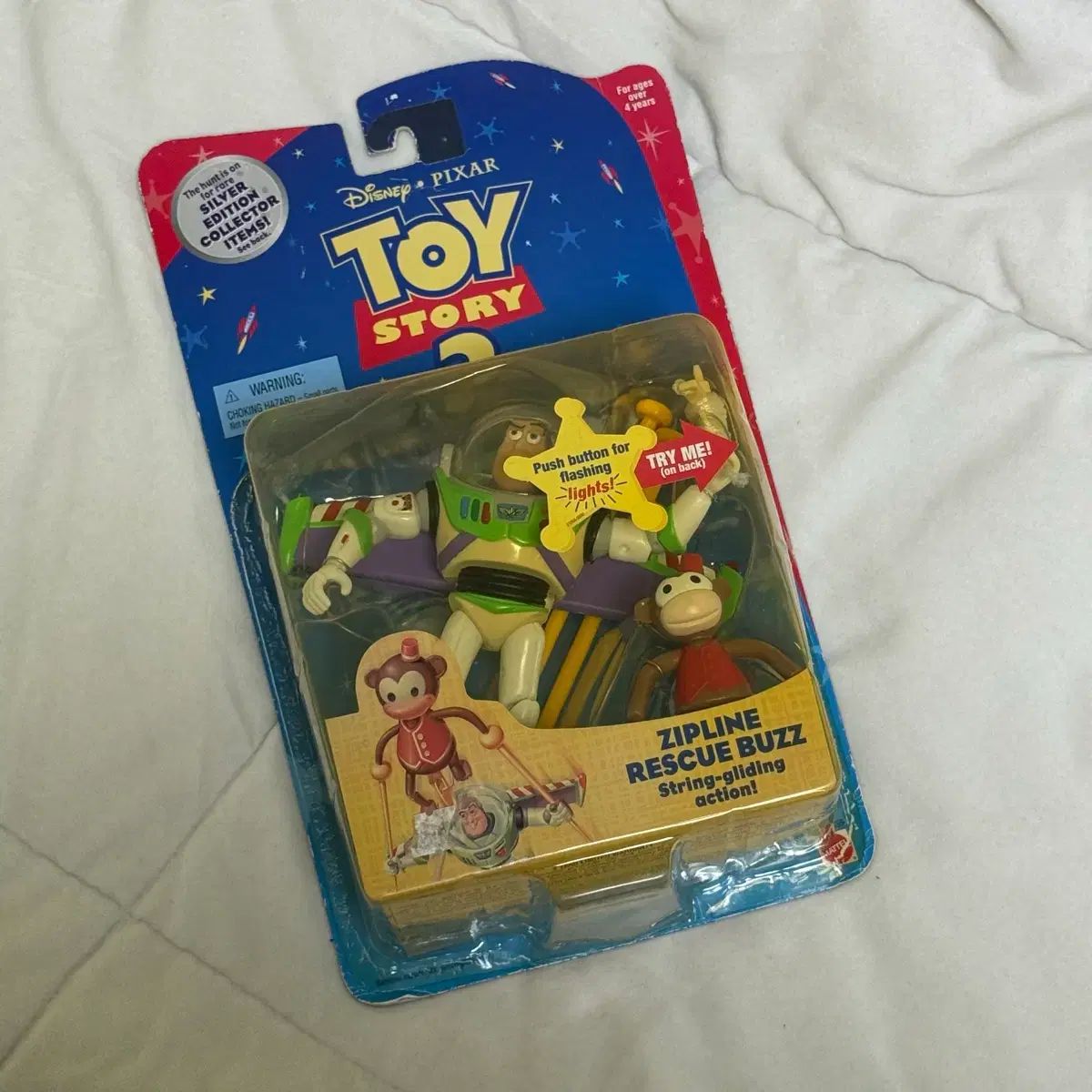 ヴィンテージ トイストーリー3 ZIPLINE RESCUE BUZZ フィギュア Buzz