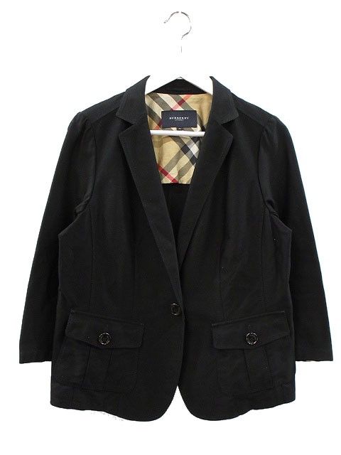 バーバリー ロンドン BURBERRY LONDON コットン テーラード ジャケット