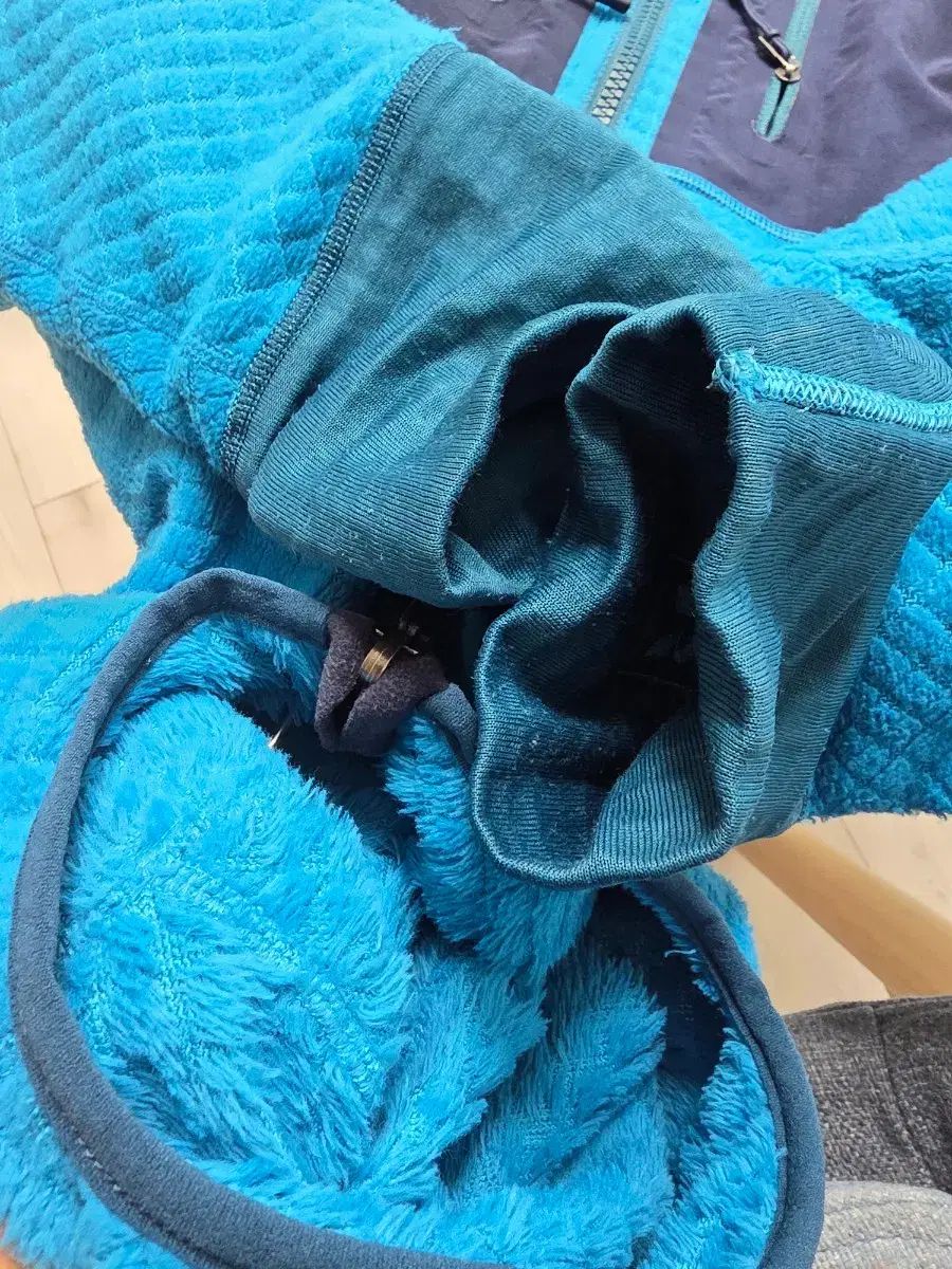 リバーシブル フリース