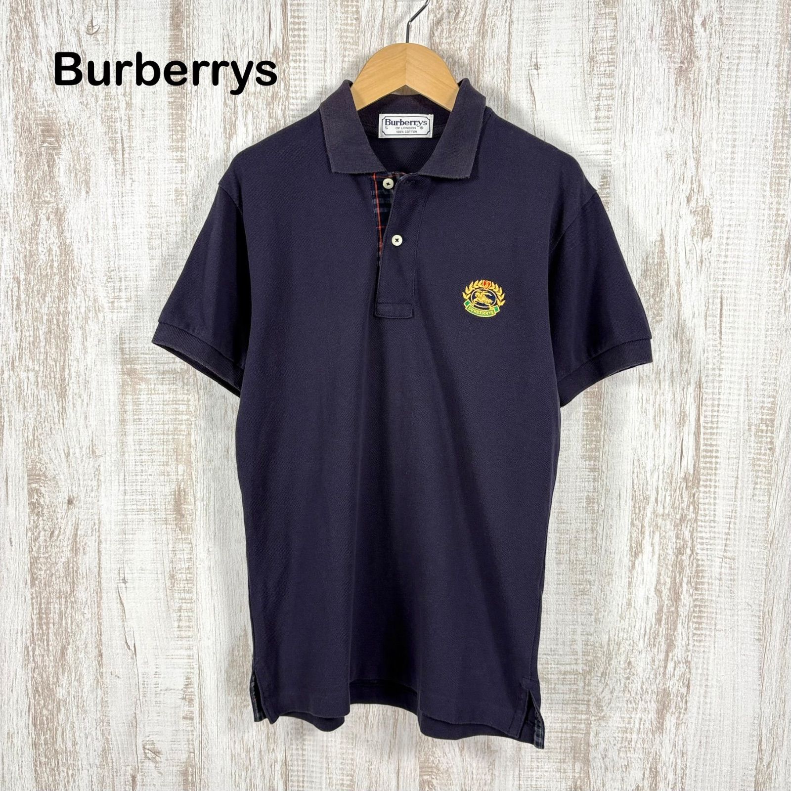 90s Burberrys ヴィンテージ バーバリー チェック ホースロゴ刺繍