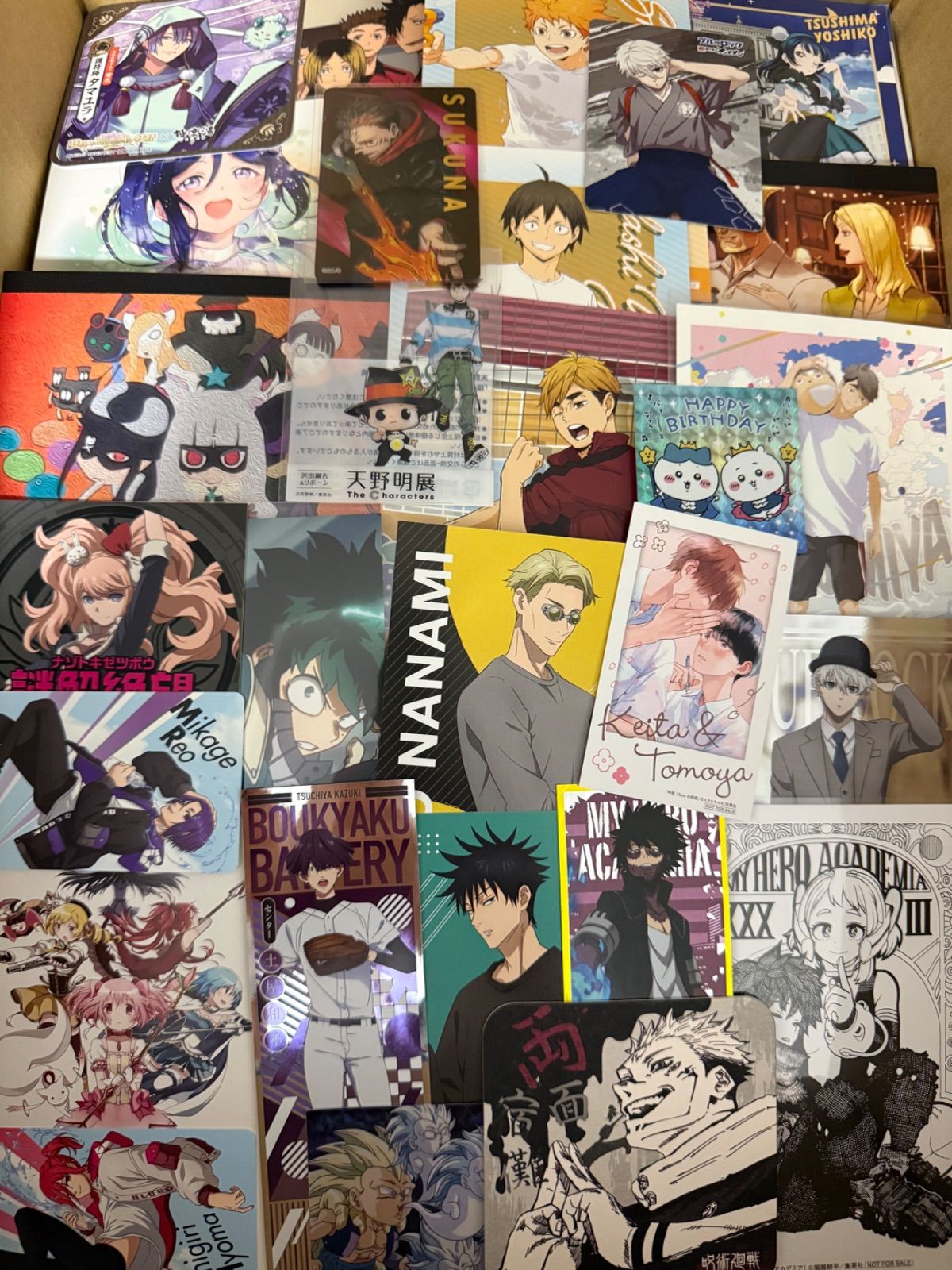 紙類 アニメ ゲーム まとめ売り 大量 コースター ポストカード