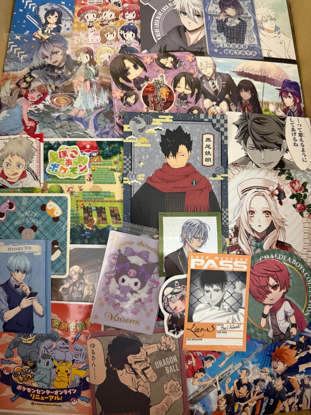 紙類 アニメ ゲーム まとめ売り 大量 コースター ポストカード