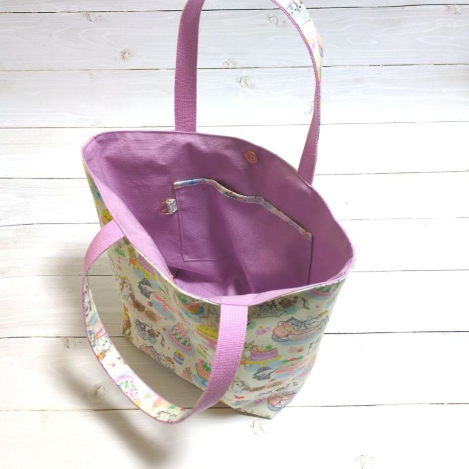 ユキエモン☆肩掛けトートバッグ（クックキャッツ） - メルカリ