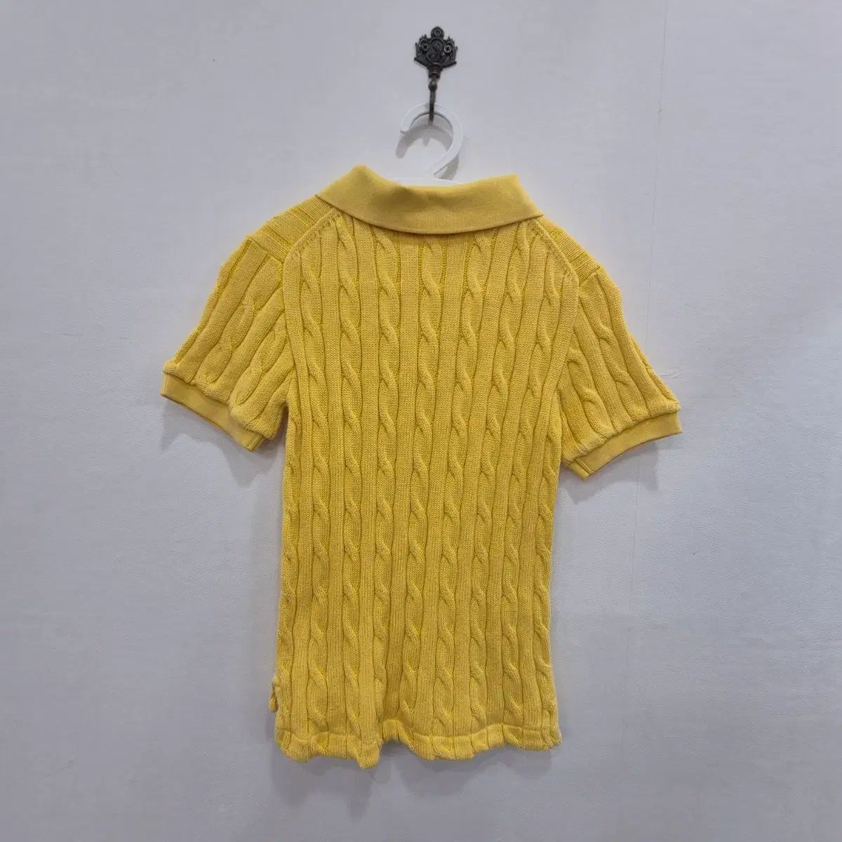 ポロラルフローレン イエロー ケーブルニット 半袖Tシャツ - メルカリ