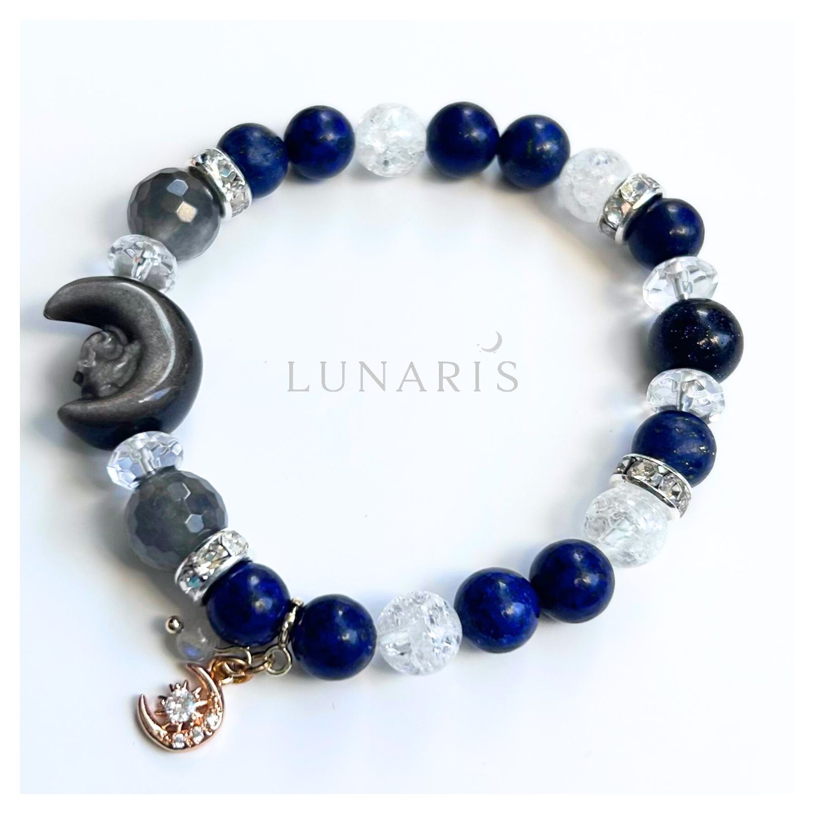 ブレスレット パワーストーン 天然石 ラピスラズリ ブレスレット(LAPIS 