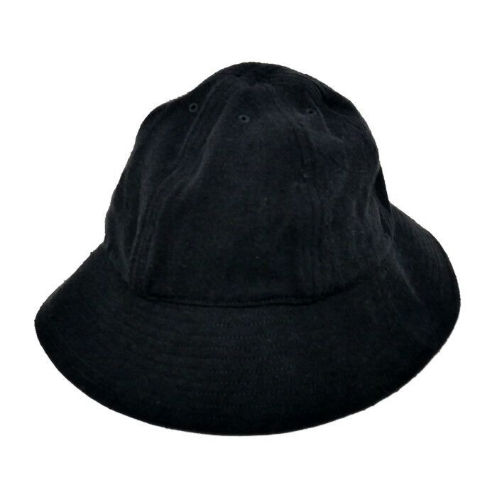 COMOLI コモリ 国内正規 25SS シルクネップ ハット B01-07002 BLACK