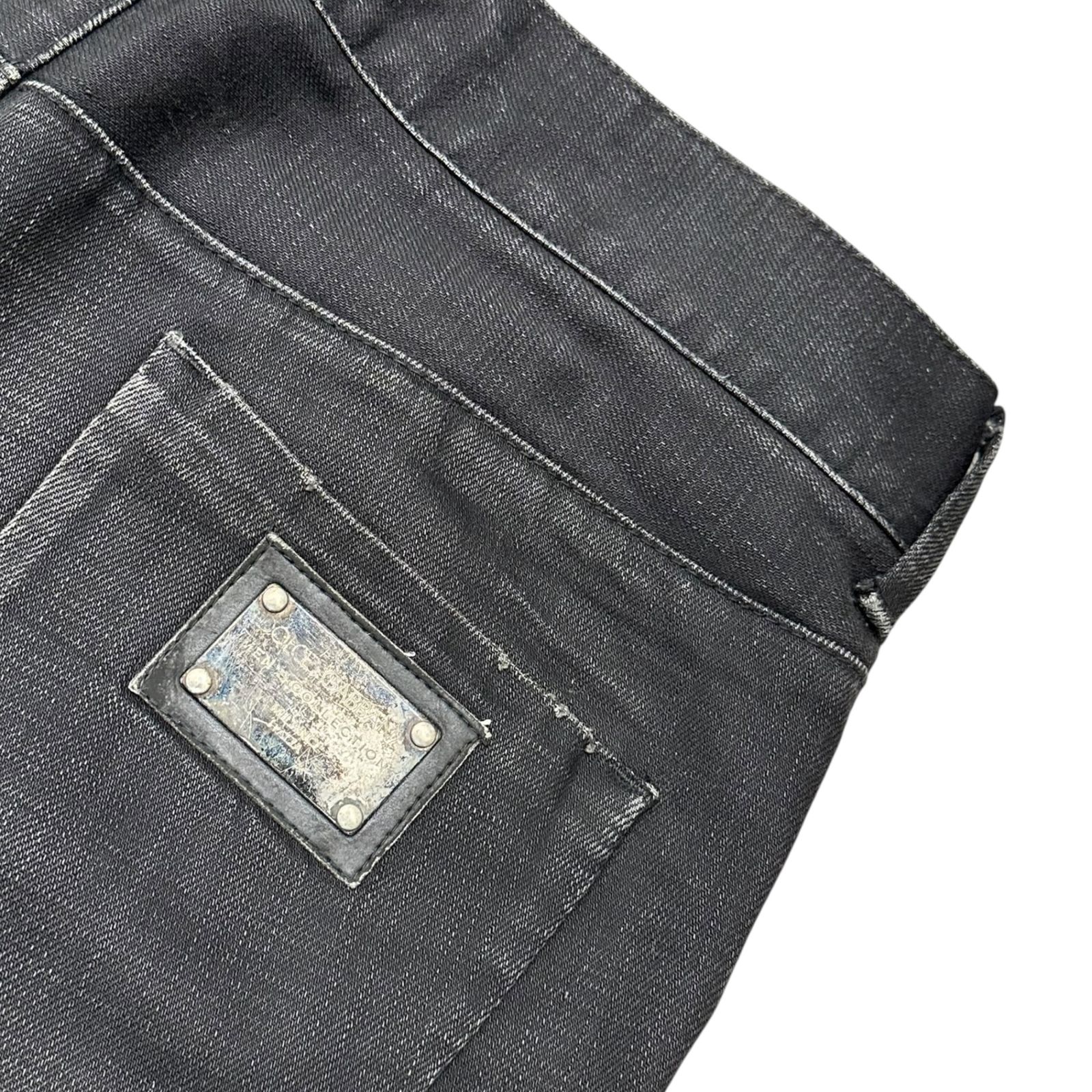 DOLCE&GABBANA(ドルチェ&ガッバーナドルガバ) 00's Black Denim Pants