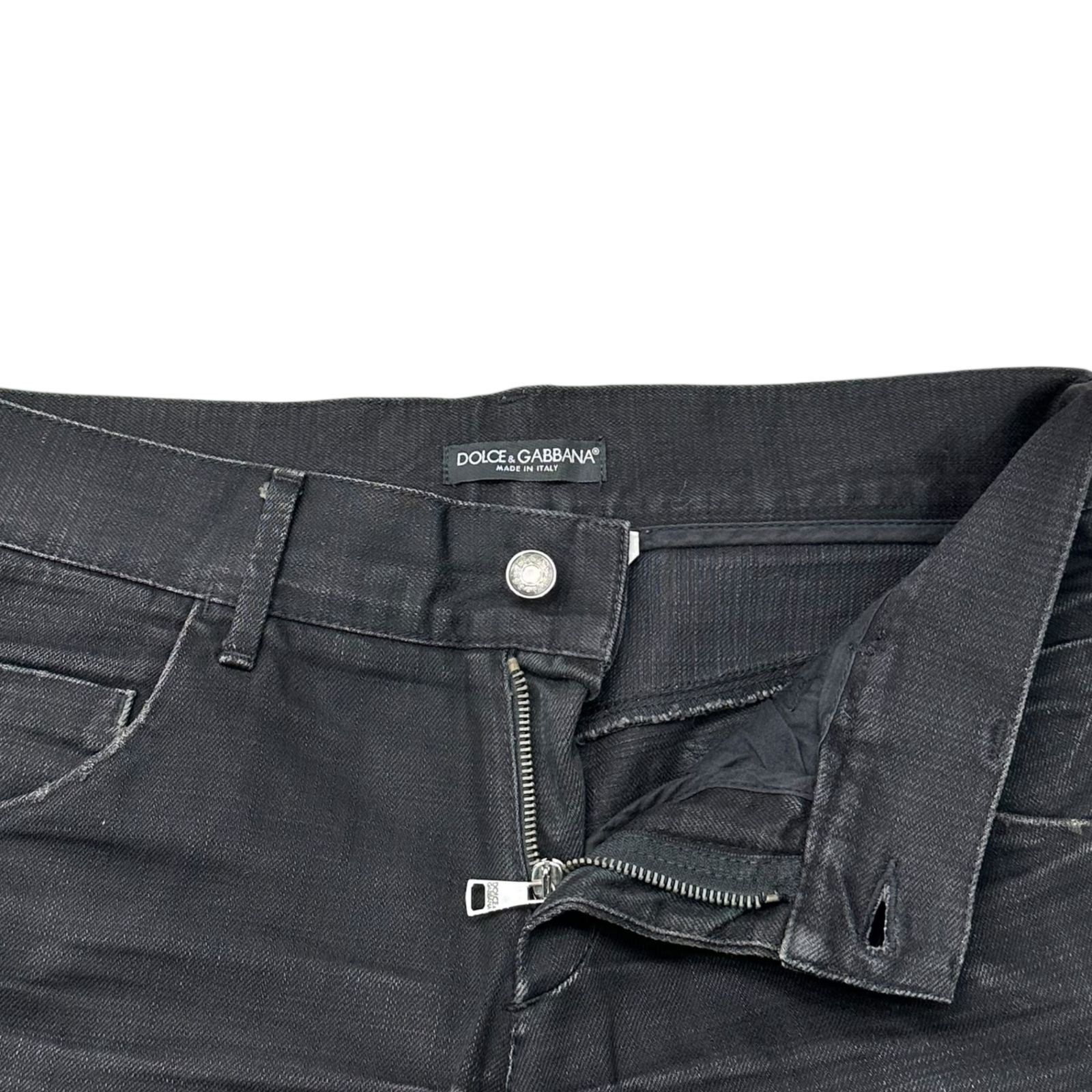 DOLCE&GABBANA(ドルチェ&ガッバーナドルガバ) 00's Black Denim Pants