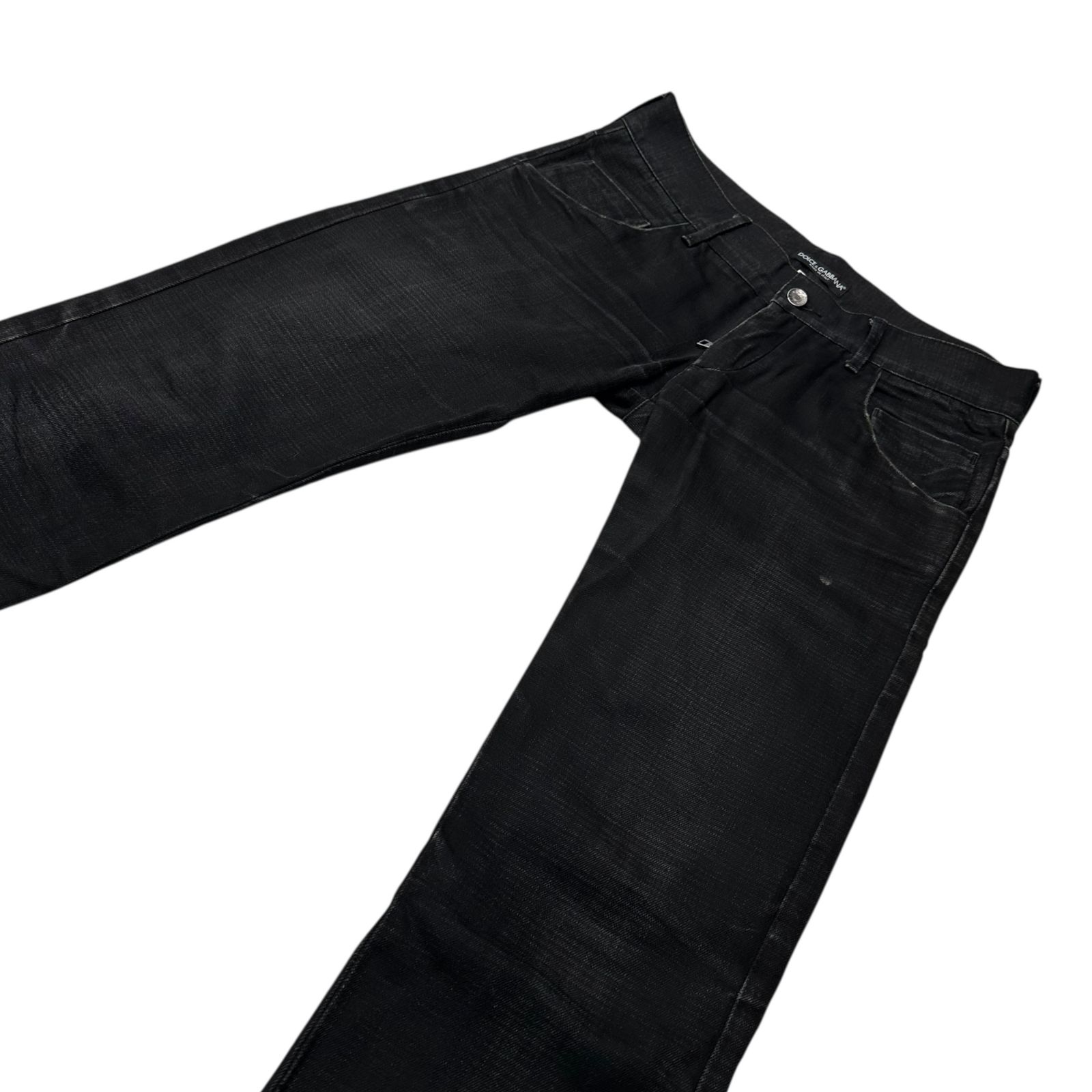 DOLCE&GABBANA(ドルチェ&ガッバーナドルガバ) 00's Black Denim Pants