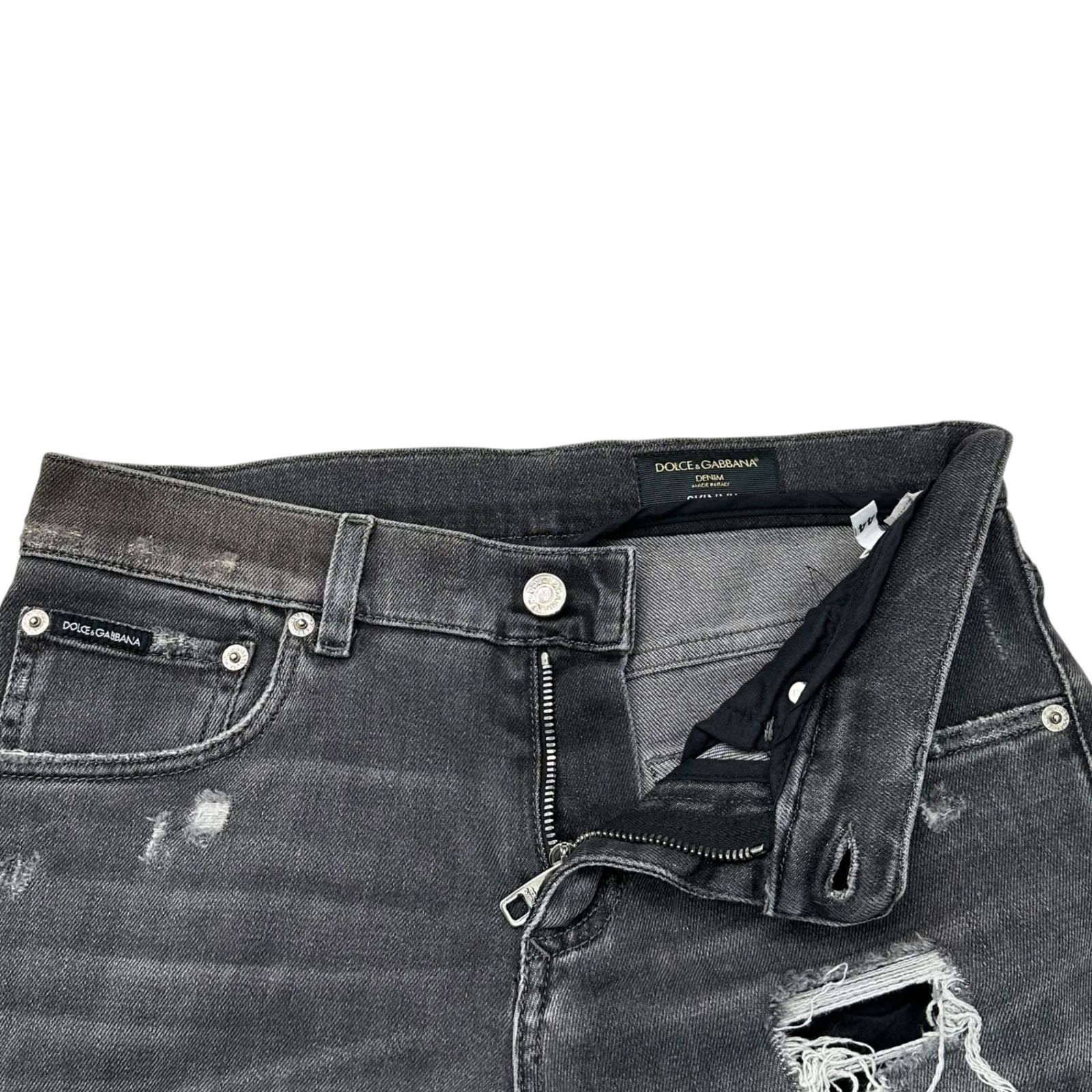 DOLCE&GABBANA(ドルチェ&ガッバーナドルガバ) Distressed Skinny Denim