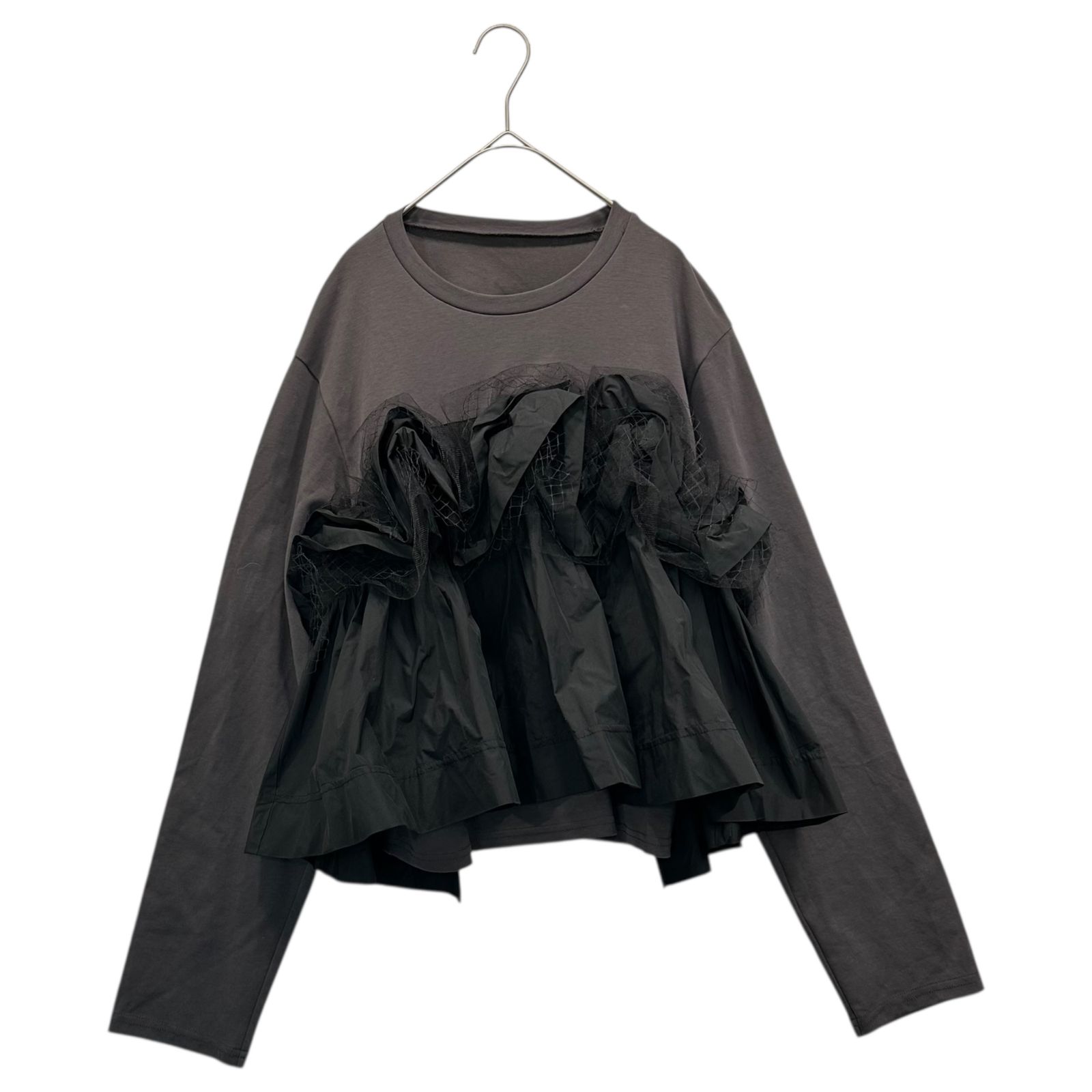 MAISON SPECIAL(メゾンスペシャル) Mixed-Material Combination Frill