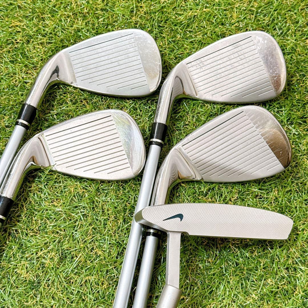 ナイキ　レディース　ゴルフクラブセット　おまけパター付き　グリップ新品 ゴルフクラブセット レディース ナイキ NIKE ハーフセット 【K441