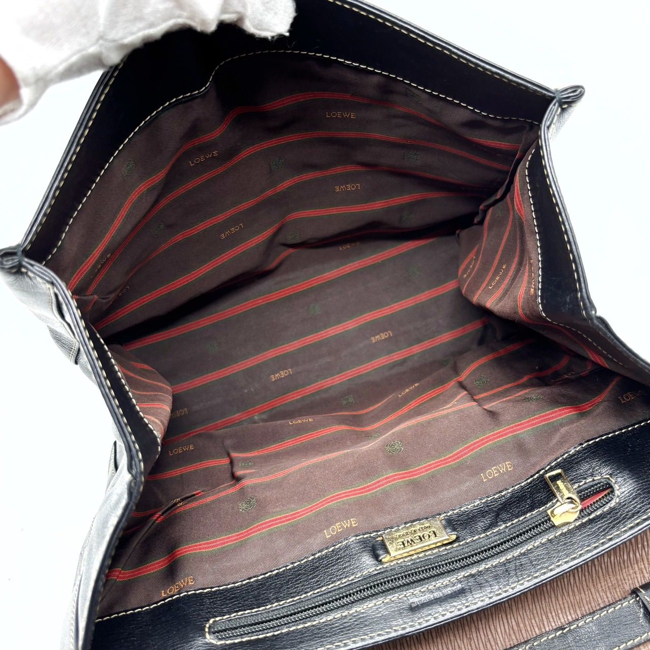 良品】LOEWE ロエベ ベラスケス 2way ショルダーバッグ ハンド レザー 