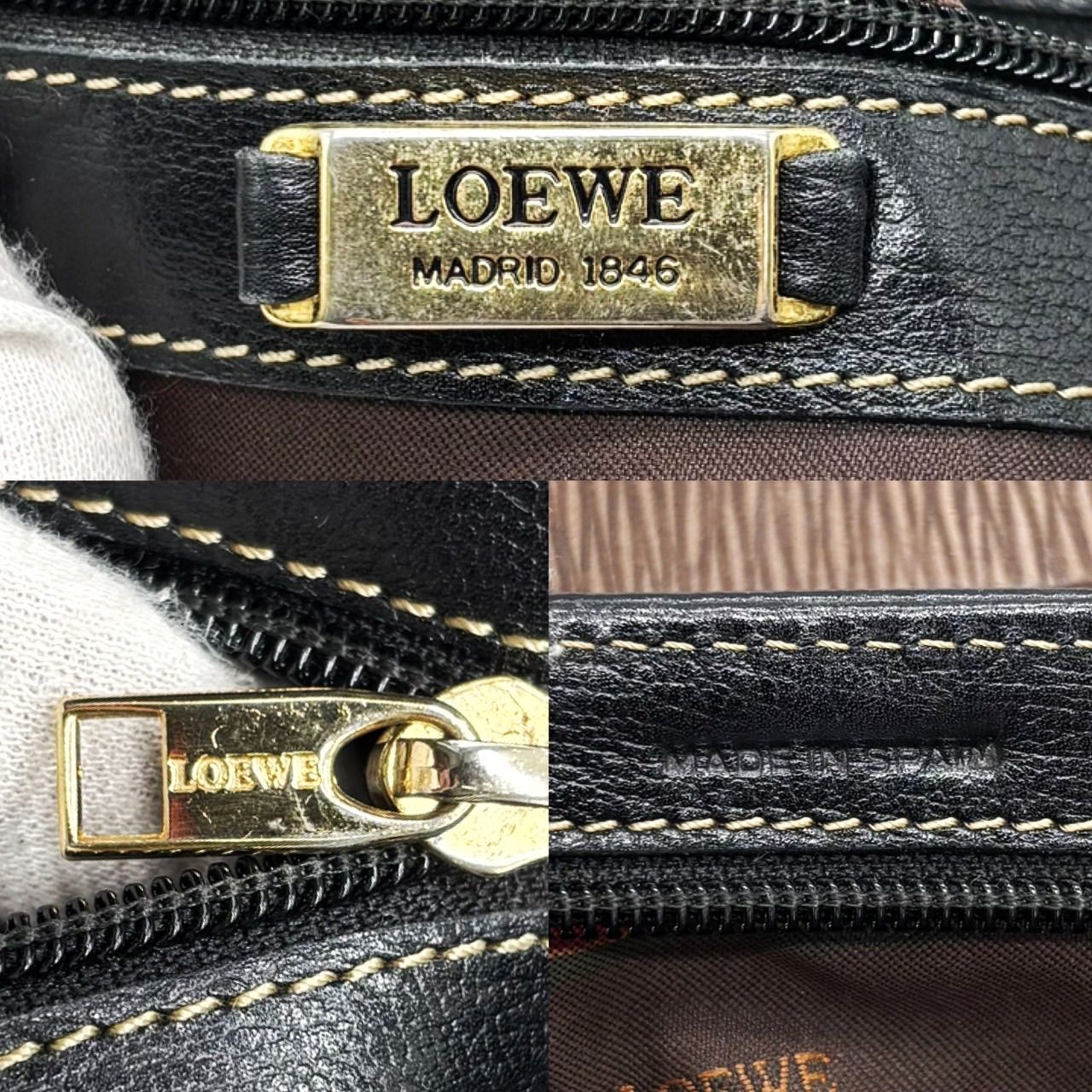 良品】LOEWE ロエベ ベラスケス 2way ショルダーバッグ ハンド レザー 