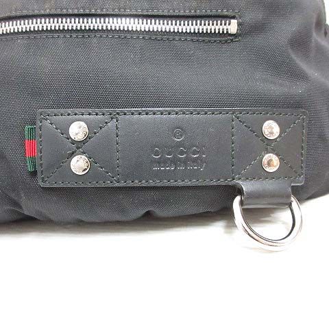 グッチ GUCCI 246409 ナイロン ボディ バッグ ウエスト ポーチ