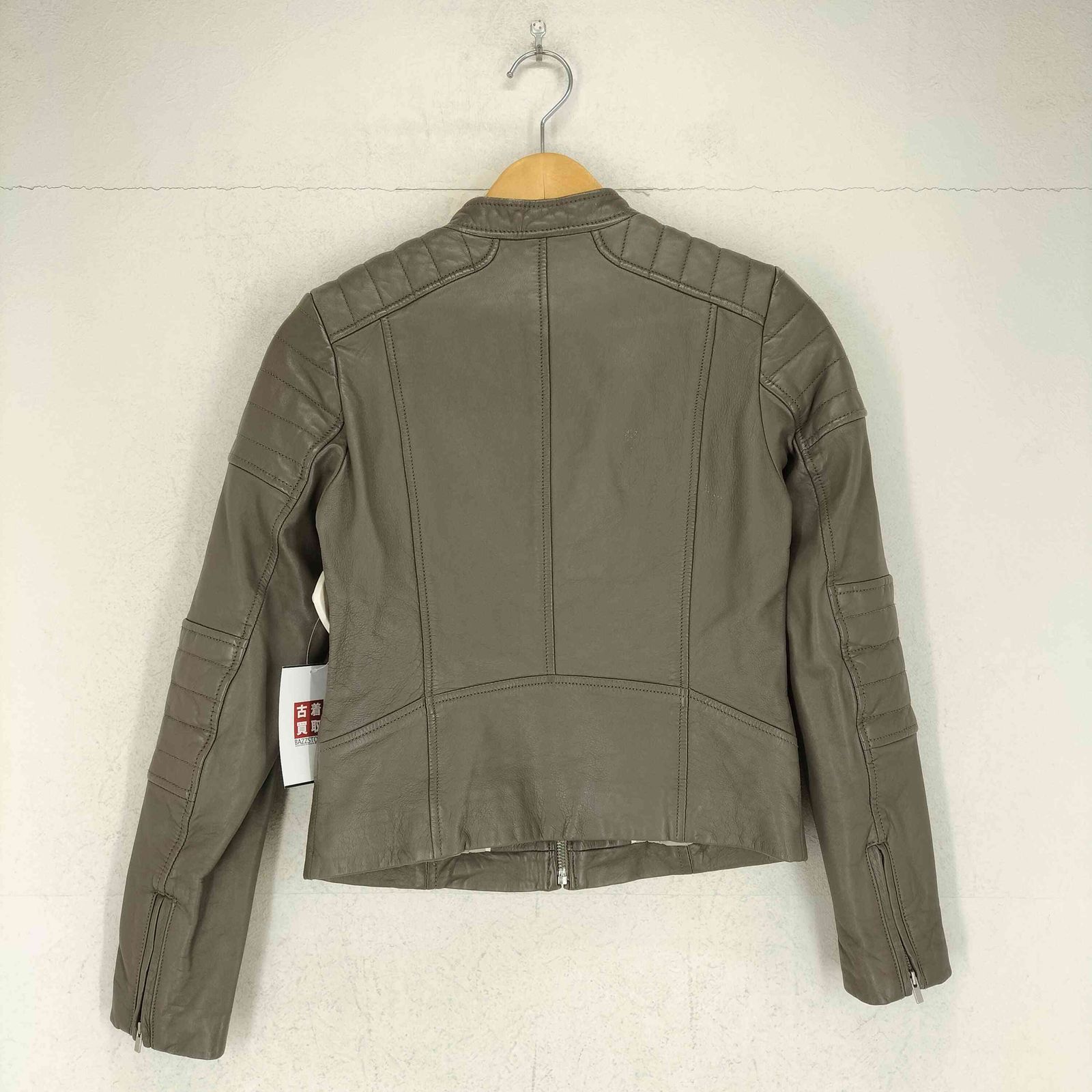 バナナリパブリック BANANA REPUBLIC lamb leather ラムレザーシングル