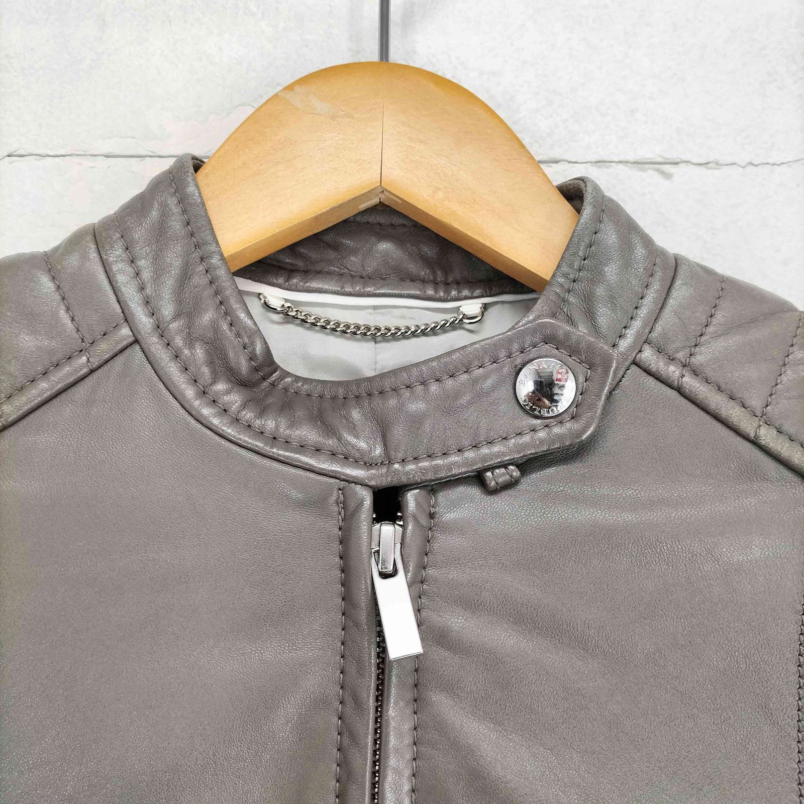 バナナリパブリック BANANA REPUBLIC lamb leather ラムレザーシングル