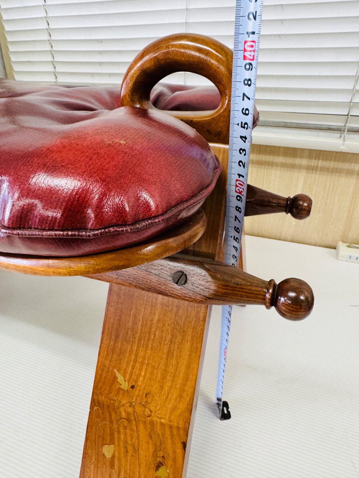 キャメルチェア ラクダスツール オットマン 象嵌 木製 チェア 椅子