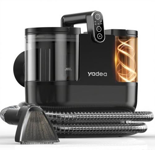 100℃蒸気噴射×18000Pa吸引力】 Yadea R6 Steam カーペットクリーナー