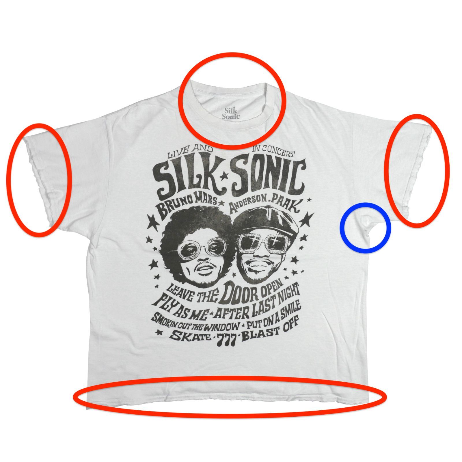 XL】SILK SONIC シルクソニック Tシャツ ブルーノマーズ アンダーソン 