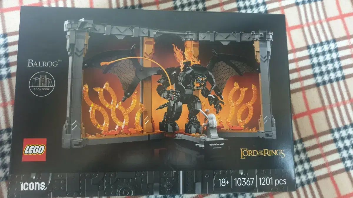 LEGO 10367 ロード・オブ・ザ・リング バルログ BOOK（ぼっち・ざ・ろっく！）未開封 新品