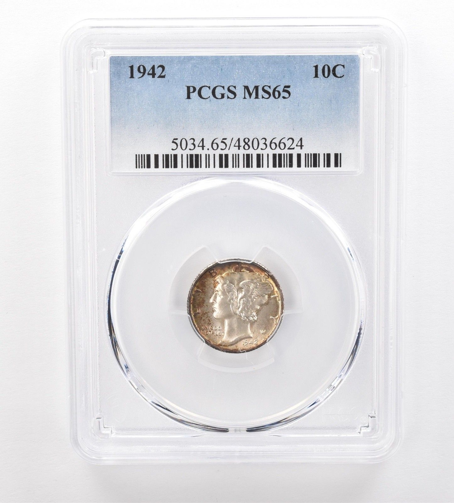 1942年 マーキュリーダイム MS65 PCGS *7498 - メルカリ