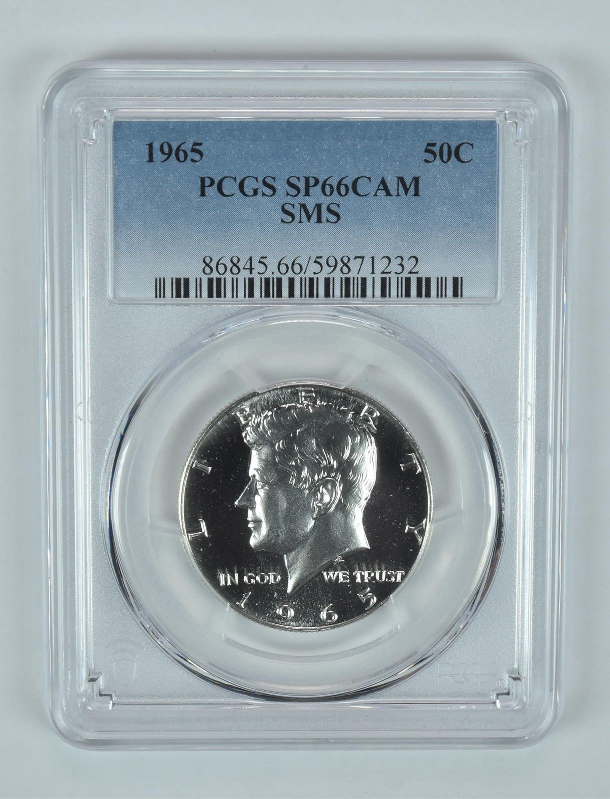 1965年 ケネディ ハーフダラー SMS SP66 CAM PCGS ブルーラベル - メルカリ