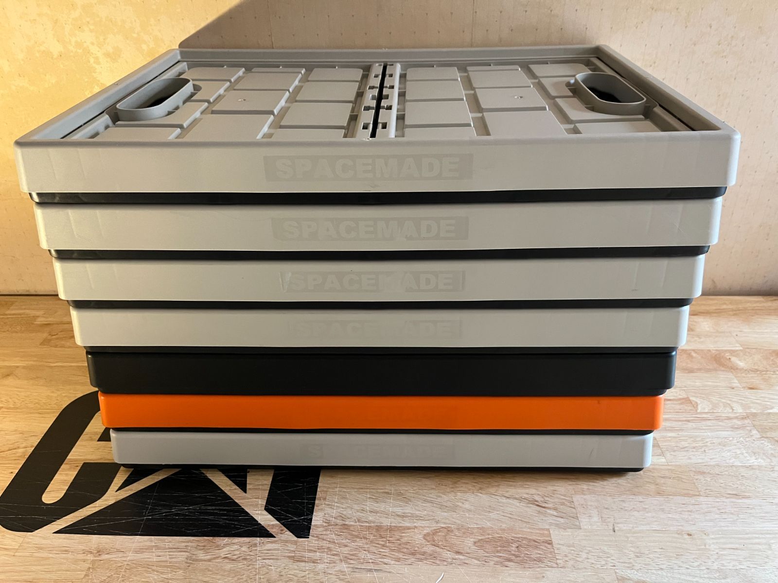 在庫処分】コストコ 折りたたみ コンテナボックス 46L 7個セット