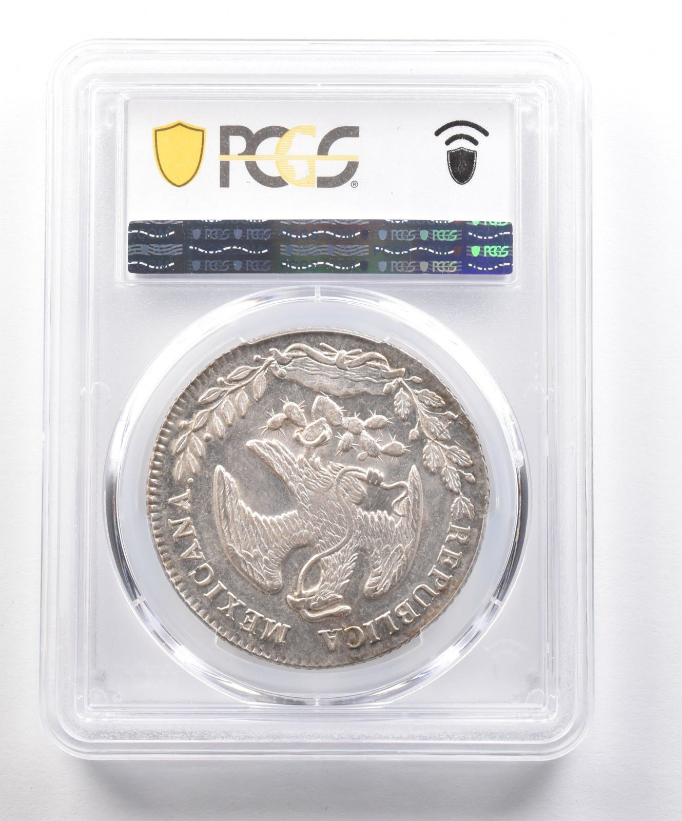 1862 Mo CH メキシコ 8 レアル Mo50 MS62 PCGS *6222 - メルカリ