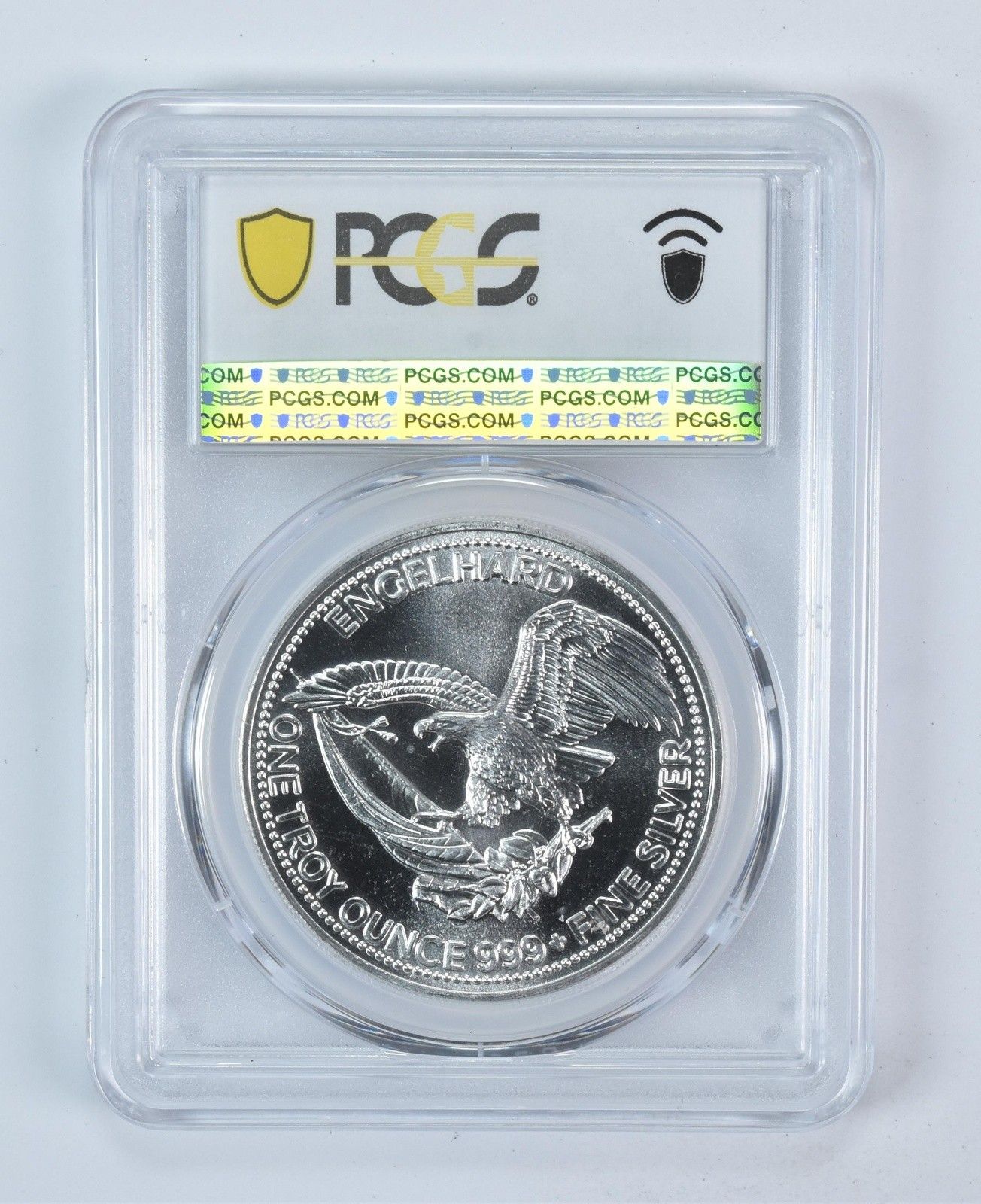 1986年 エンゲルハード プロスペクター 1オンス シルバー ラウンド