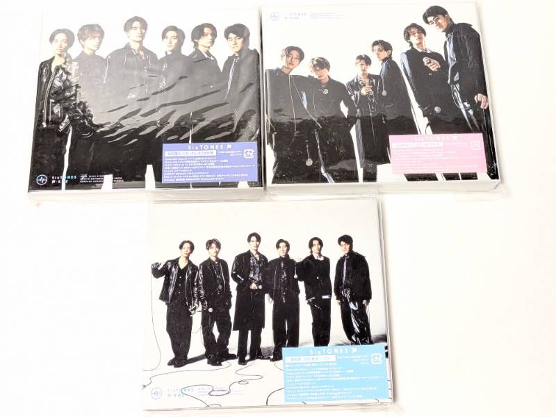 SixTONES アルバム 9点セット まとめ売り CITY/声/THE VIBES Blu-ray盤