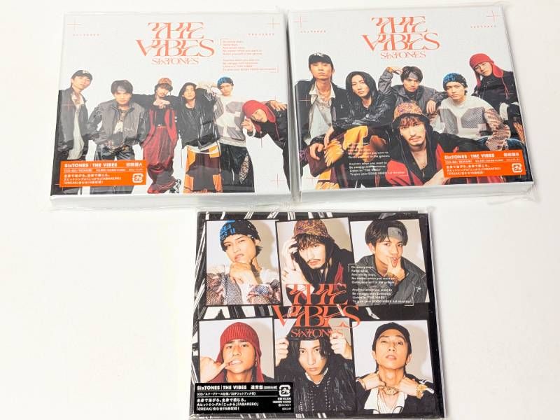 SixTONES アルバム 9点セット まとめ売り CITY/声/THE VIBES Blu-ray盤
