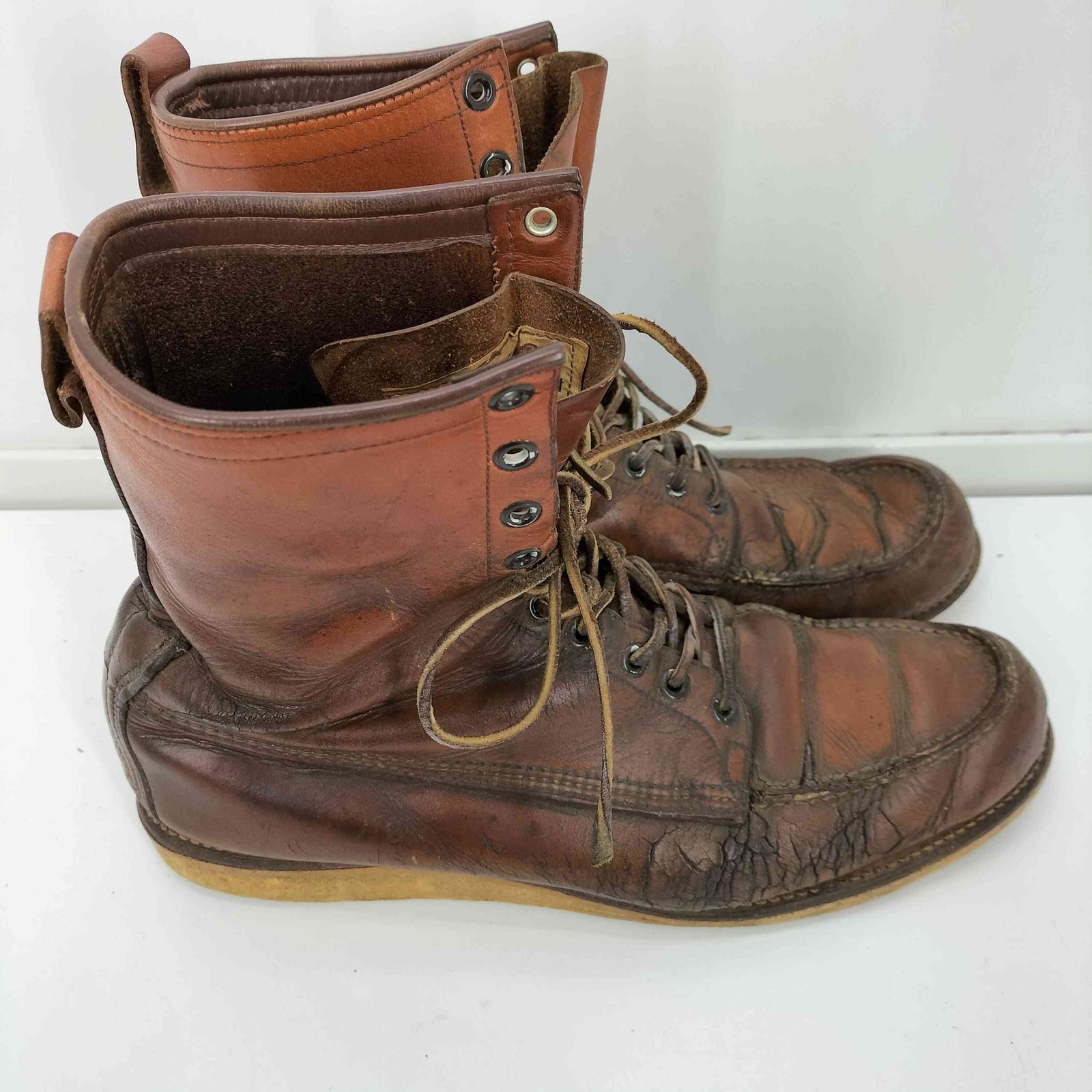 レッドウィング RED WING 60-70S 白 四角犬タグ 生産国表記なし Irish